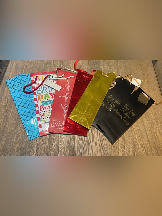 Other - Bundle of 7 Wine Holder Variety Gift Bags